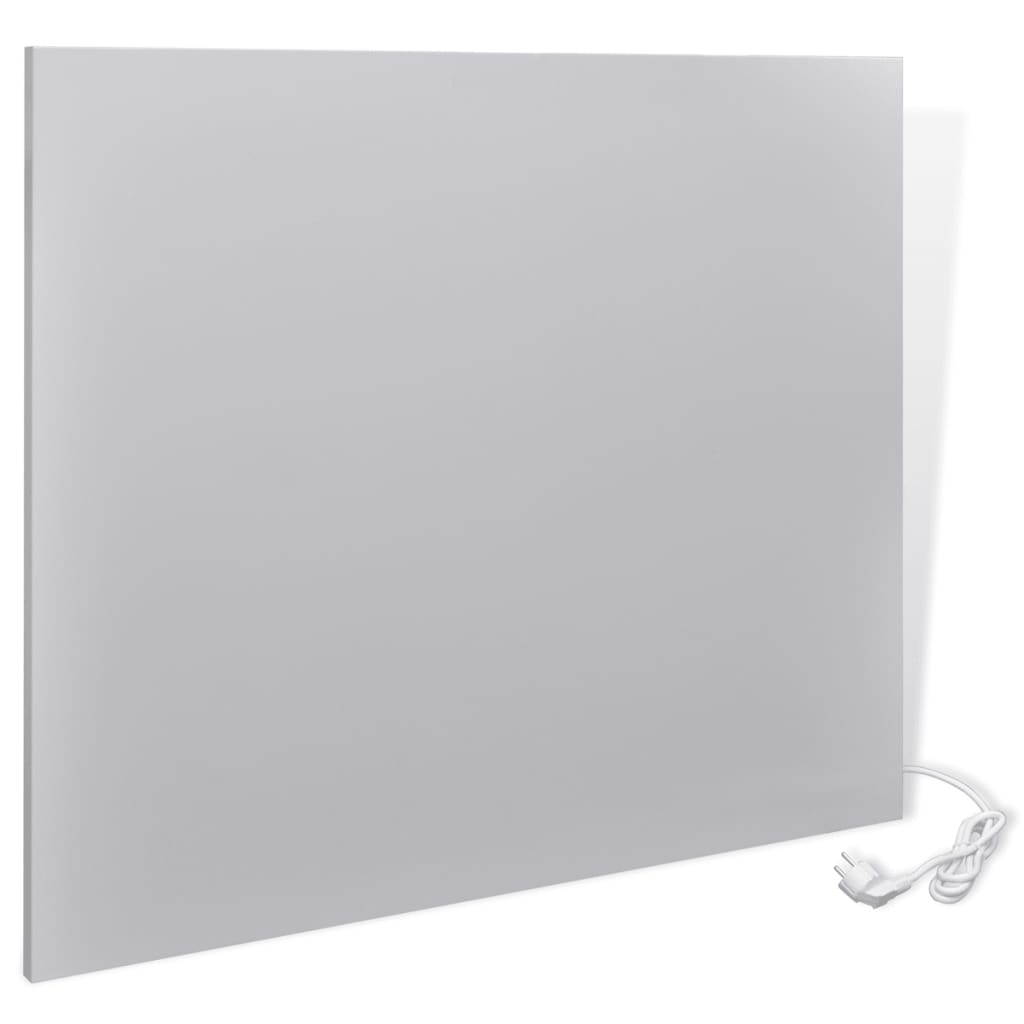 Infracrvena panel grijalica, 750  W 95 x 81 x 2,5 cm, svjetlo siva Aparati za Kontrolu Klime Naručite namještaj na deko.hr
