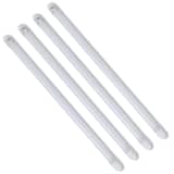 Tube fluorescent 4 pcs T8 LED blanc chaud 9 W 60 cm