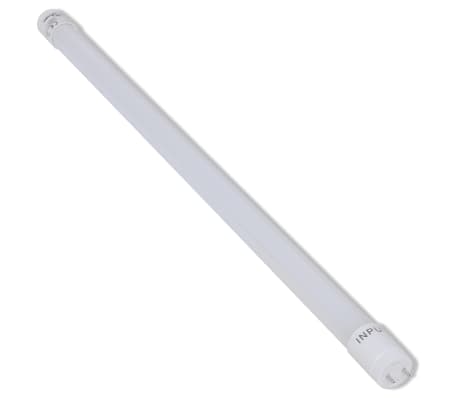 Tubo fluorescente LED T8 9 W 60 cm, luz blanca cálida, 4 uds.