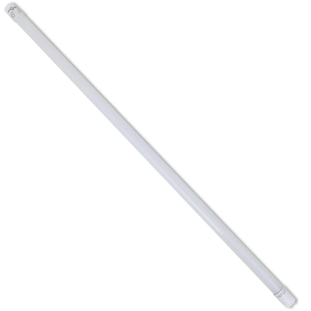 Tubo fluorescente LED T8 15 W 90 cm, luz blanca cálida, 4 uds.