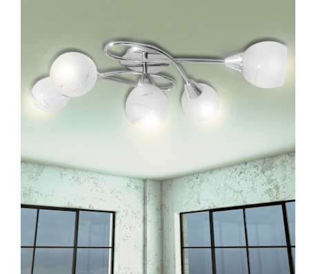 Paralume Sfera In Acrilico Bianco Smerigliato - Diametro 10cm, Per Lampadari E Applique, Sostituto - Foto 10