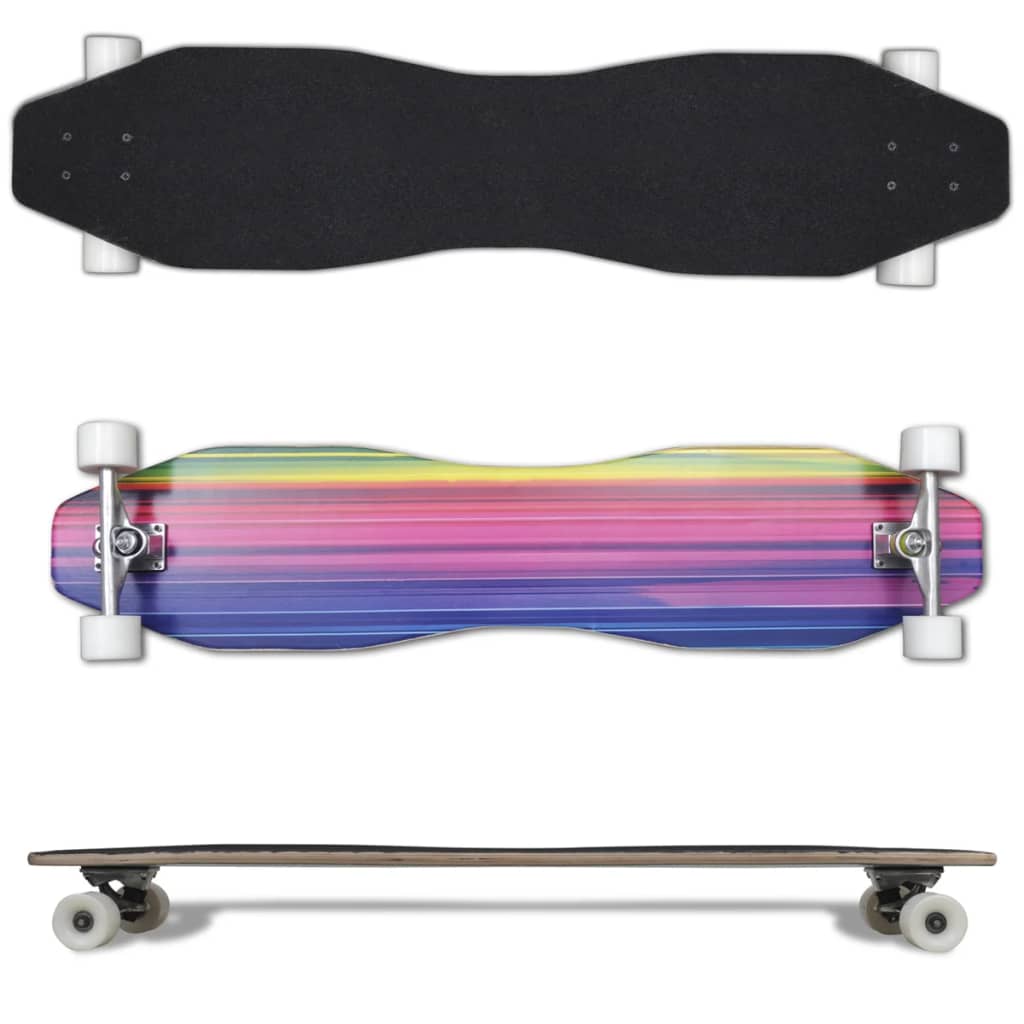 Rainbow 8 Muotoinen Longboard 104 cm