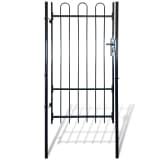 Fence Gate with Hoop Top (single) 39.4"x68.9"