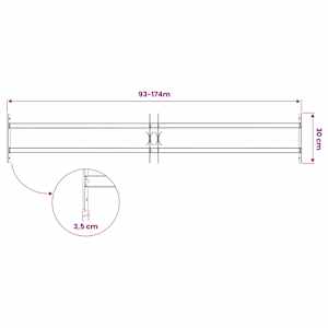 Mřížky oken 1000-1500 mm Pozinkovaná ocel Stříbrná - obrázek 7