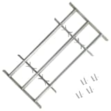 Grille de défense ajustable à 3 traverses pour fenêtre de 700-1050 mm