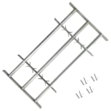 Grille de défense ajustable à 3 traverses pour fenêtre de 1000-1500 mm
