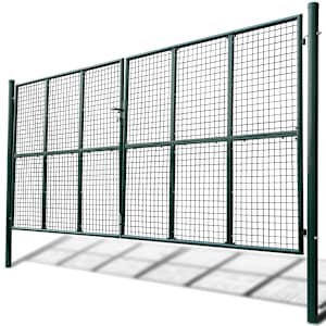 vidaXL Mesh Garden Gate 400x200 cm