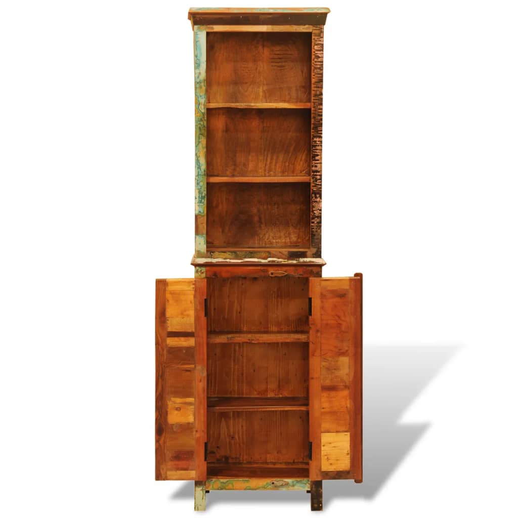 Thumbnail - vidaXL Bücherregal Altholz Massivholz Vintage