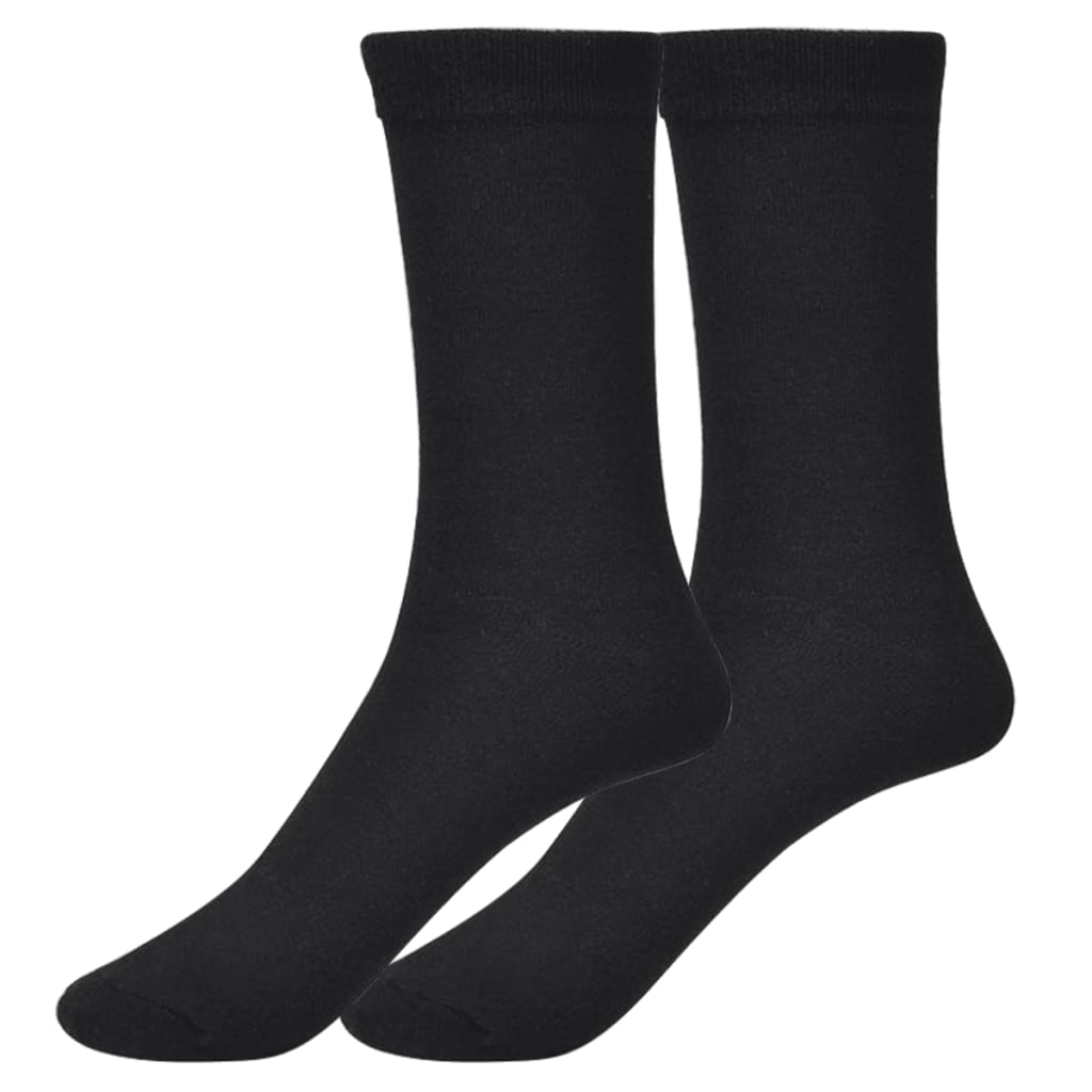 Chaussettes Business pour hommes 24 paires 43-46 Noir