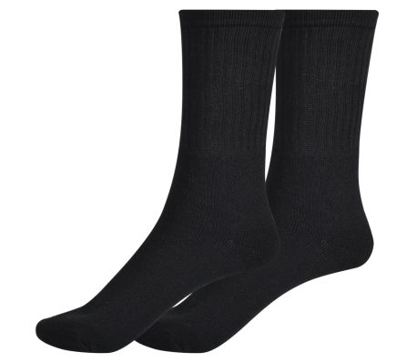 Muške sportske crne čarape, 24 kom, 39 - 42