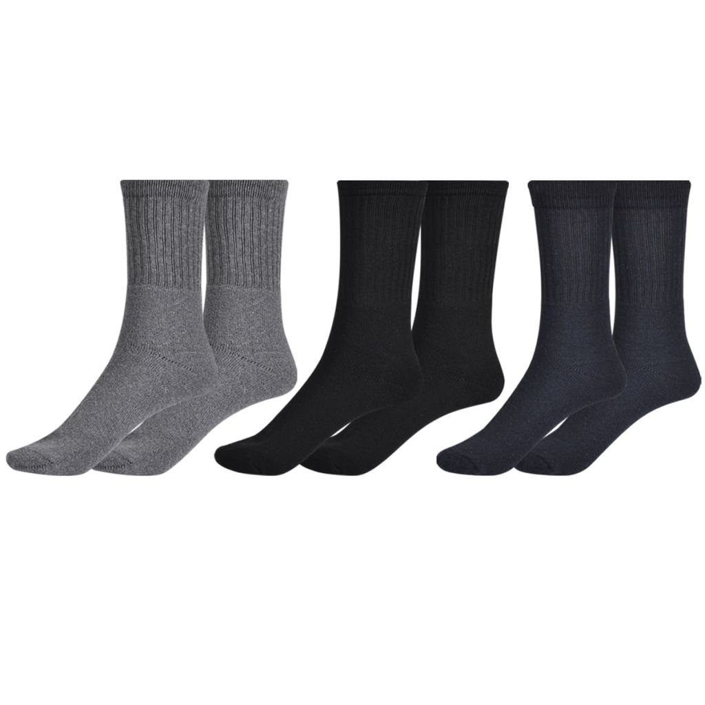 Chaussettes Sport pour hommes 24 paires 39-42 Couleur mélangée