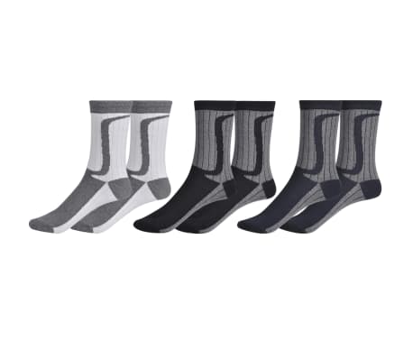 Chaussettes pour hommes 24 paires 43-46 Bicolore