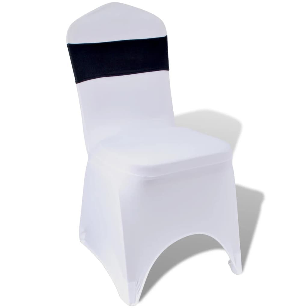 25 db nyújtható dekoratív szék pánt gyémántos csattal fekete 