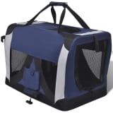 Transportadora de animais de estimação, portátil e dobrável, L