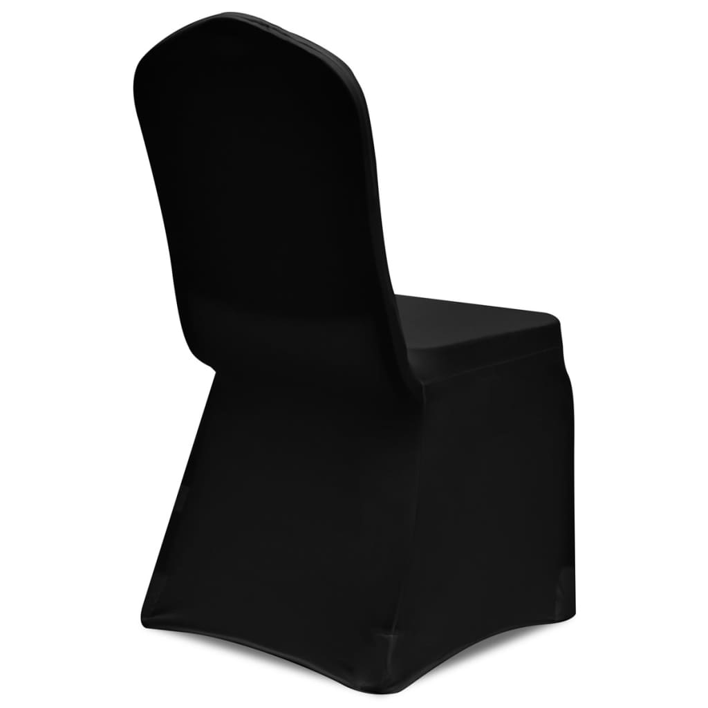 50 db nyújtható szék huzat fekete 