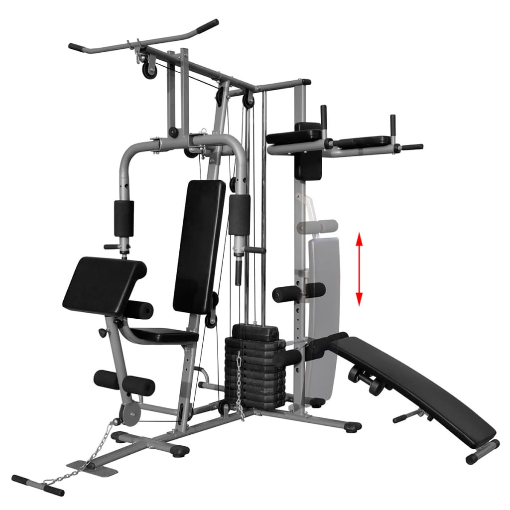 

vidaXL Fitnessapparaat multifunctioneel 65 kg