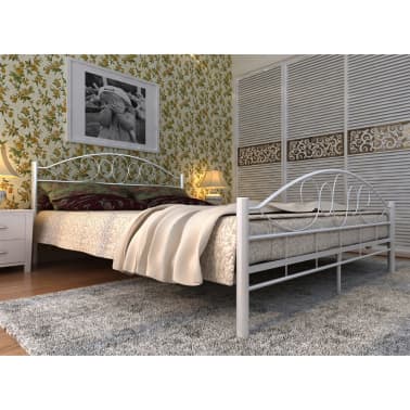 Metallbett Doppelbett mit Lattenrost weiß 140x200 cm + Matratze ... Metallbett weiß 140x200 mit lattenrost und matratze
Metallbett weiß 140x200 mit lattenrost und matratze
Metallbett Doppelbett mit Lattenrost weiß 140x200 cm + Matratze ...