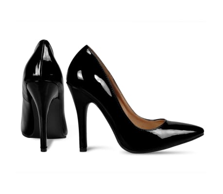 Chaussures à talons hauts noires pour femme taille 38