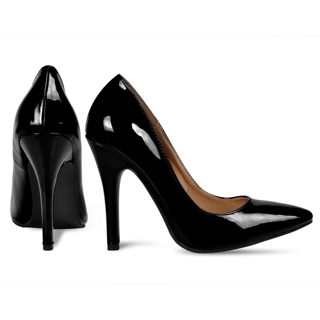 Chaussures à talons hauts noires pour femme taille 40