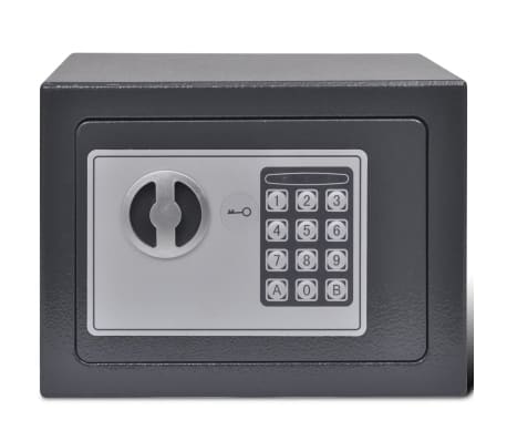 vidaXL Digital safe elektronisk 23x17x17 cm