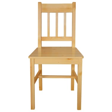 vidaXL Chaises de salle à manger 2 pcs Bois de pin | vidaXL Chaises de salle à manger 2 pcs Bois de pin |