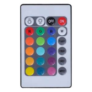 Postel s matrací LED bílá umělá kůže 180 x 200 cm - obrázek 8