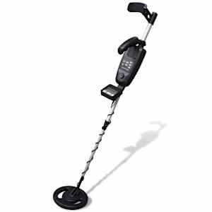 Detektor kovů 20 cm s vyhledávací hloubkou 300 cm LCD displej