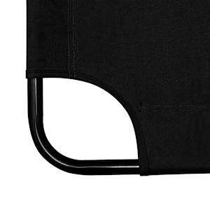 Zahradní křeslo Černá textil - obrázek 5
