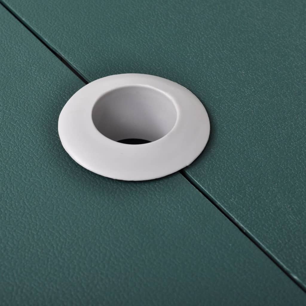 Thumbnail - vidaXL Campingtisch mit 4 Hockern Klappbar Aluminium Extra Leicht Grün