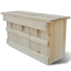 Budka pro vrabce 44 x 15,5 x 21,5 cm - obrázek 1
