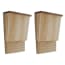  vidaXL Denevér ház készlet 2 db 22 x 12 x 34 cm termék 2. képe