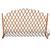 Extendable Wood Trellis Fence 180 x 100 cm