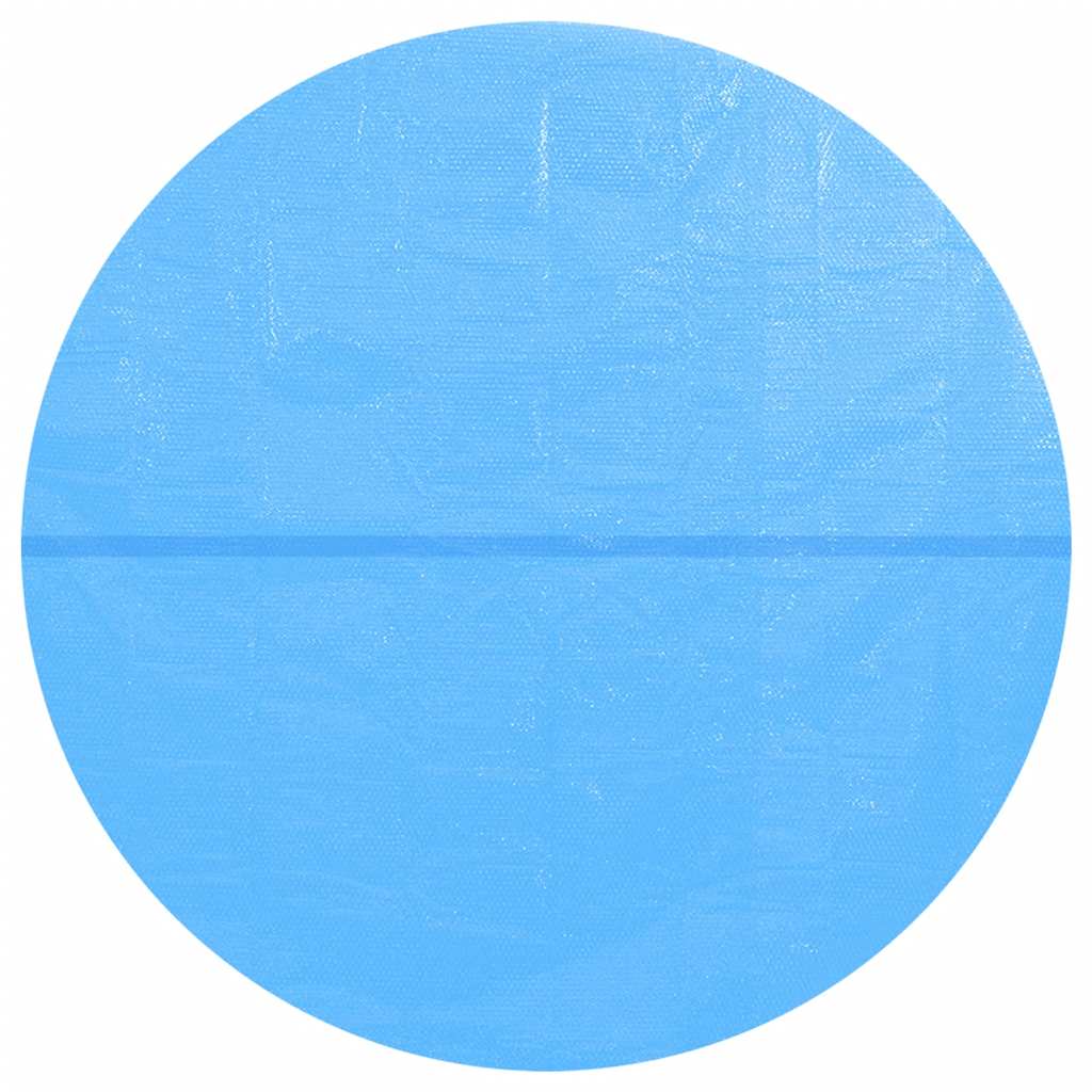 Thumbnail - vidaXL Runde Pool-Abdeckung PE Blau 488 cm