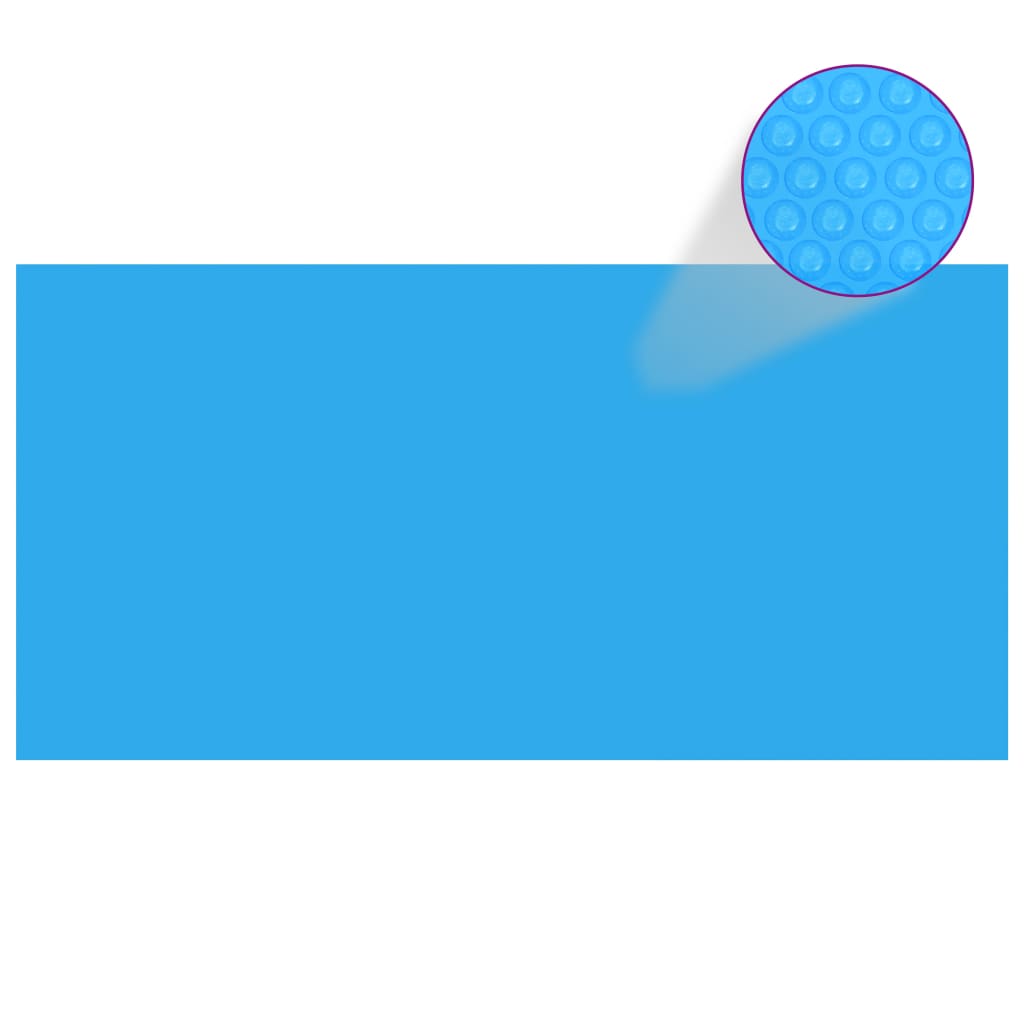 Folie dreptunghiulară pentru piscină din PE, 732 x 366 cm, albastru vidaXL