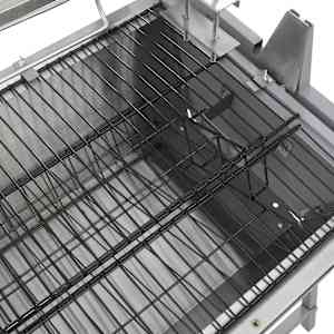 Rotisserie železo a nerezová ocel grilovací jehla - obrázek 5
