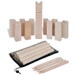 Dřevěná hra Kubb - obrázek 2