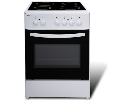 Elektriskt frist&aring;ende ugn med 4 keramiska kokplattor 60 x 60 cm