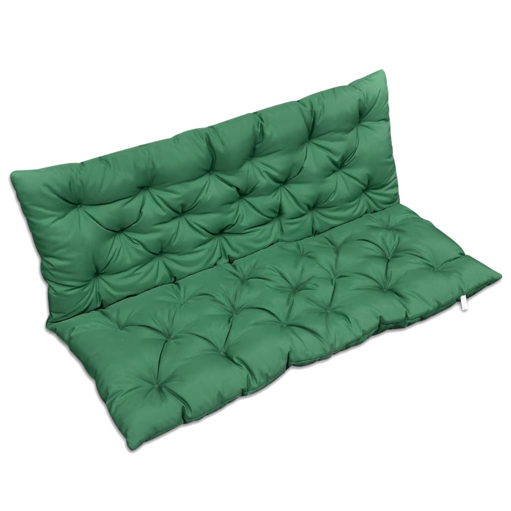 

vidaXL Kussen voor schommelstoel 120 cm groen