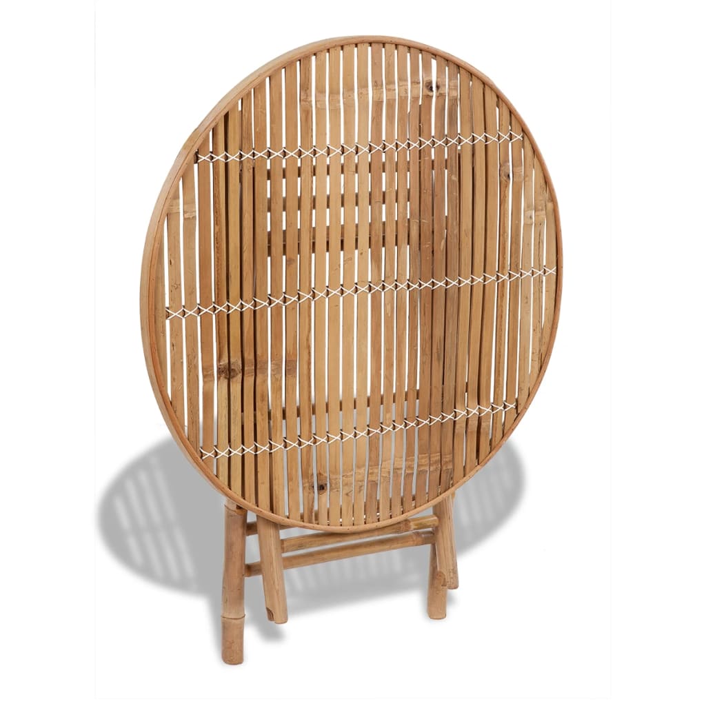 Zestaw bambusowy 1 stół + 4 krzesła (80x70cm + 50x42x92cm)