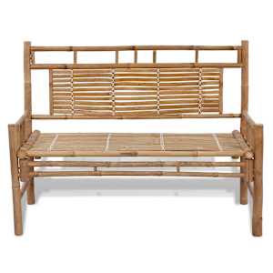 Zahradní lavice 120 cm bambus - obrázek 2