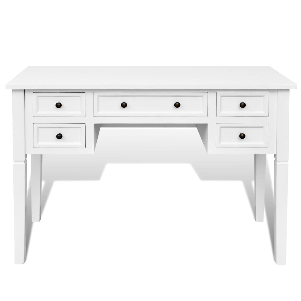 White desk with drawers deals under $200