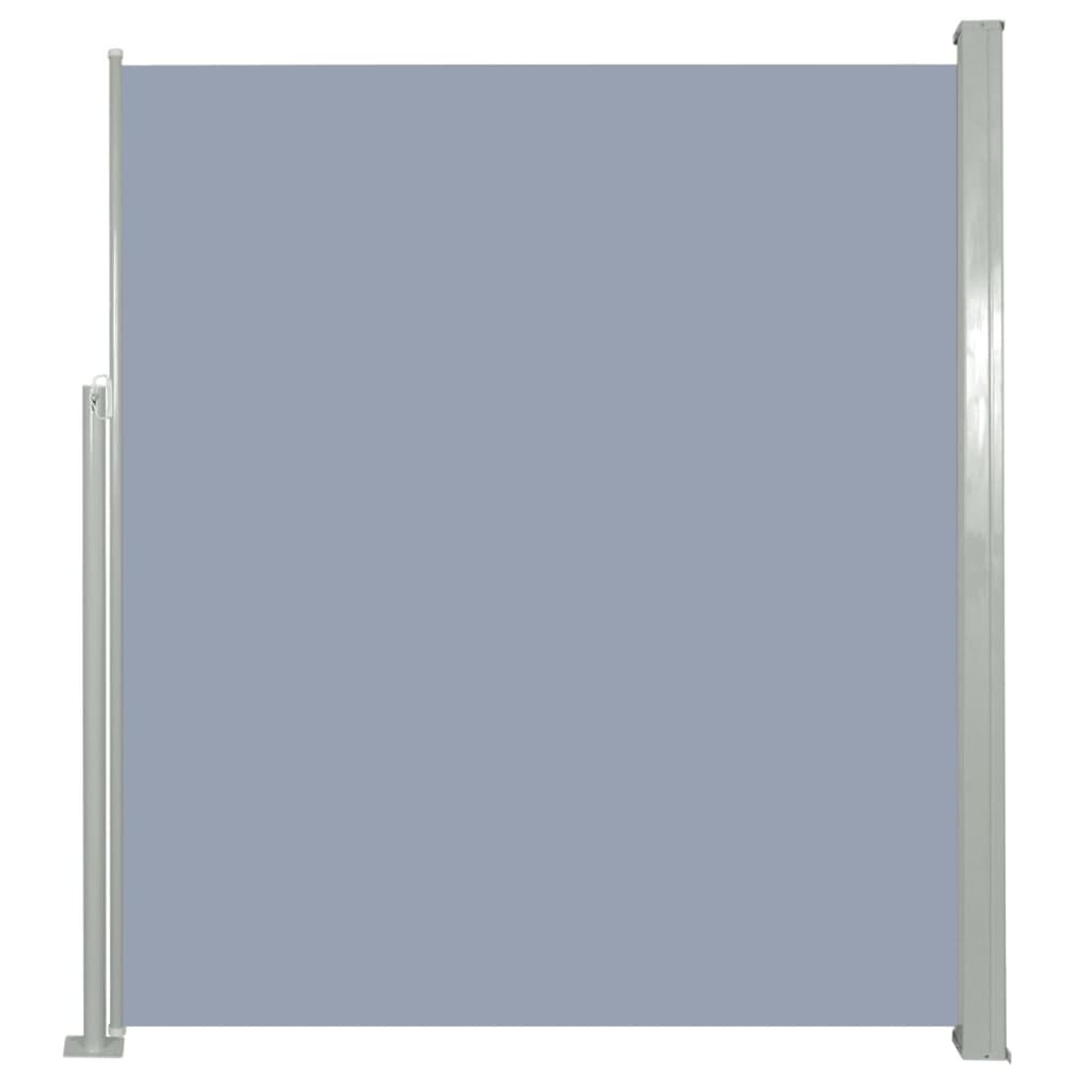 

Patio Retractable Side Awning 63"x118" Gray