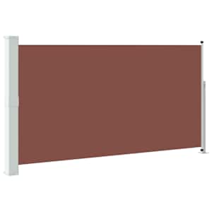 vidaXL lahtit&otilde;mmatav terrassi k&uuml;lgsein, 160 x 300 cm, pruun