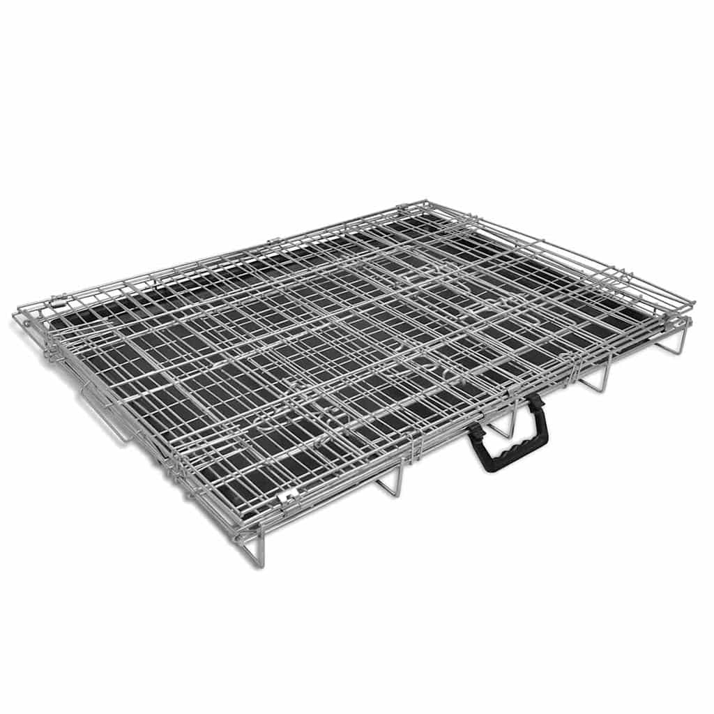 Cage Métallique Et Pliable Pour Chiens M VidaXL 14 width=274