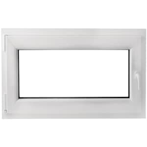 Ventana doble acristalado PVC oscilo-batiente manilla der 1100x700mm