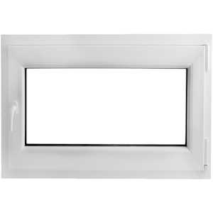 2-Lags Vipp & Sving PVC Vindu H&oslash;yrehendt H&aring;ndtak 1000 x 700 mm