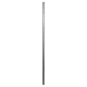 Plotový sloupek. 10 pcs Stříbrná 200 cm Ocel