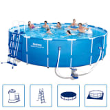 Bestway Steel Pro Rund Stålram Pool Set 549 x 122 cm 56462