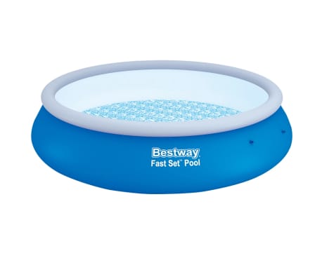 Bestway Piscine gonflable ronde Fast Set 457 x 122 cm 57289