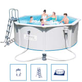 Rund Bestway pool med stålram 360 x 120cm 56571